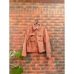 Allasaints Cropped corduroy jacket